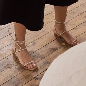 NWT St. Agni Jiro Sandal in Ecru